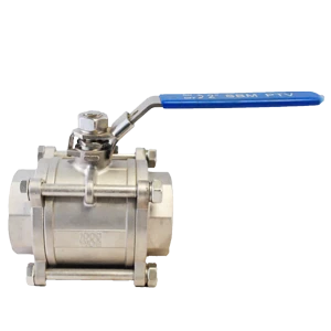 BOLA 3 PC SS316 SOLID BALL NPT - SS316 1000 WOG