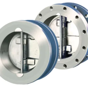 DUO CHECK A216 WCB REV. PFA WAFER - ACERO INOX SS316 #150